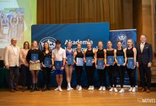 Spotkanie Władz Uczelni z medalistami AMP 2022